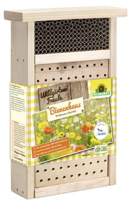 Produktbild von NEUDORFF® Wildgärtner Freude Bienenhaus Wildbienen Nisthilfe