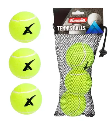 Produktbild von 3X TENNISBÄLLE im Netz Set Gelb Spielbälle Tennisball Training Spiel Tennis Ball 43