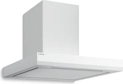 Zdjęcie produktu dla Okap kuchenny Klarstein Velaire 60 cm – 600 m³/h, efektywność energetyczna A++, sterowanie dotykowe, LED, cichy, filtr aluminiowy i z węglem aktywnym, Okap przyścienny, biały