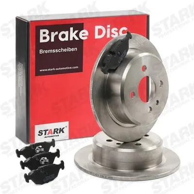 Produktbild von STARK Bremsen Set Hinten Bremsscheiben und Beläge für BMW 3 Limousine (E30) 258mm