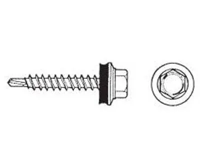 Produktbild von Selbstbohrender Schraube 4,8 × 70 Mm Verzinkt – 2,0 Sto – Wsb 70 Zn