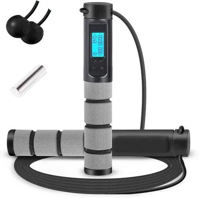 Produktbild von Digitales Springseil mit Kalorienzähler für Fitness-Training