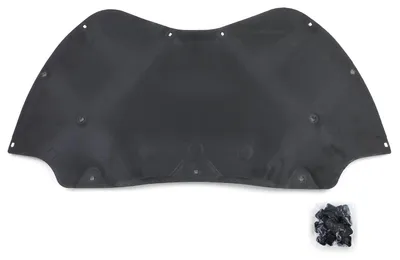 Motordämmmatte Dämmmatte Motorhaube Matte Clips für Seat Leon II 1P 2006-2013