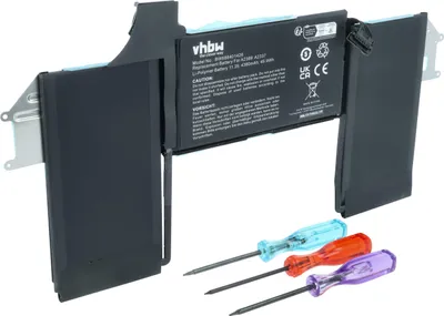 Produktbild von vhbw Akku kompatibel mit Apple MacBook Air 13, 13" A2179, 13" A2179 EMC 3302, 13" A2337, 2020 M1 Notebook (4300 mAh, 11,4 V, Li-Polymer)