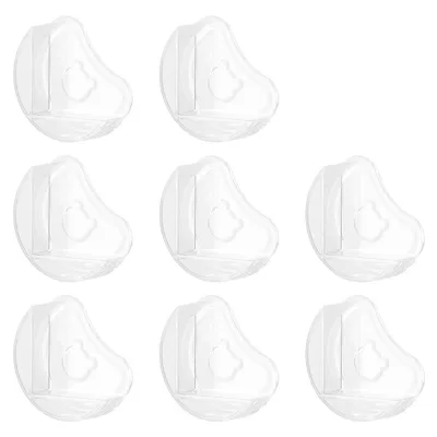 Produktbild von Möbel Kantenschutz transparent 8er Set 8mm dick selbstklebend Eckenschutz für Tisch Schrank Baby Sicherheit