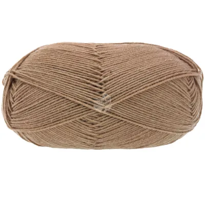 Produktbild von Lana Grossa - Meilenweit 100g Merino Extrafine uni 2429 camel
