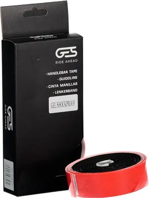 Produktbild von Ges Bicolor Lenkerband Rot,Schwarz  Rot,Schwarz One Size