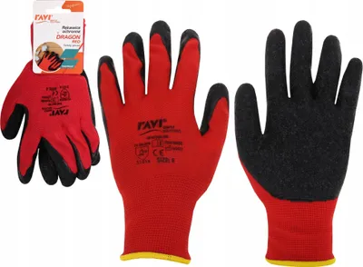 Obrázek produktu pro Ochranné rukavice Dragon Red velikost 8/M - pro práci na zahradě a v domácnosti