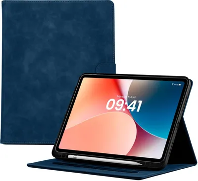 Produktbild von LBH Tablet Schutzhülle für Apple iPad Air 6. Gen 13 Zoll Cover Case Schutz Tablet Farbe: Blau