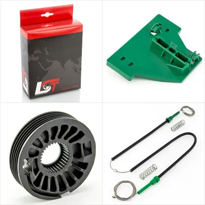 Produktbild von Fensterheber Reparaturset Hinten Rechts Für Audi A4 E8
