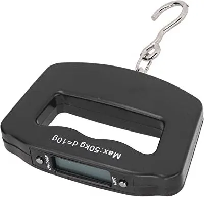 Produktbild von Digitale Hangskalen 50 kg Haken, Hooks LCD -Display Hintergrundbeleuchtung Elektronisches Gepäck