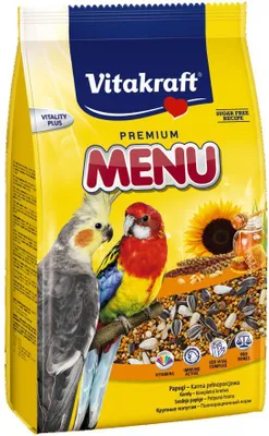 Produktbild von VITAKRAFT-MENU VITAL 1 KG FEED D / Mittelpapageien