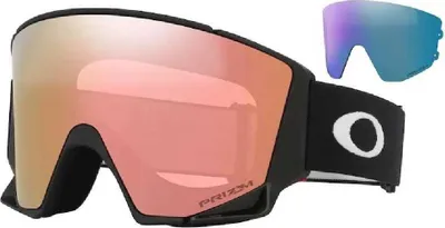 Produktbild von Oakley Goggles Flow Scape L Skibrille Schwarz Prizm Rose Gold & Prizm Iced/CAT3+CAT2 Herren,Damen Schwarz Prizm Rose Gold & Prizm Iced/CAT3+CAT2