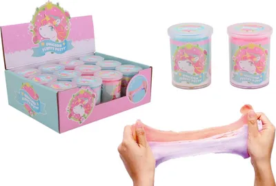 Obrázok produktu pre Nadýchaný modelovací jednorožec