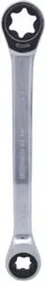 Produktbild von KS TOOLS Ratschen-Doppelringschlüssel 503.4357 Chrom-Vanadium-Stahl 230g