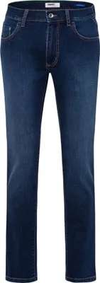 Produktbild von Pioneer - Herren Jeans Eric, Megaflex (PO 16161.6580), Farbe:Dark blue used (6812), Größe:W42, Länge:L30