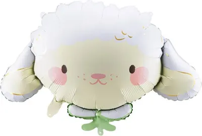 Produktbild von Folienballon Schaf 87 x 57,5 cm -