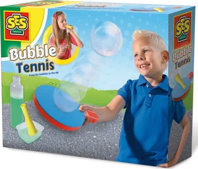 Produktbild von SES Creative Bubble Tennis - Halte die Blasen in der Luft, 5 Jahr(e), Nicht für Kinder von 0-3 Jahren