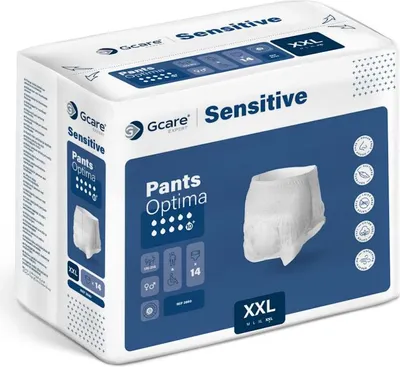 Image de Gcare Expert Pants Optima 2XL - 12 paquets de 14 protections
