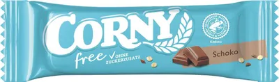 Productafbeelding van Corny Mueslireep, vrij van chocolade, artikelnummer 3006068, 20 gram, 100 stuks
