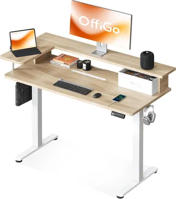 Immagine prodotto di Scrivania regolabile - Scrivania elettrica - Scrivania regolabile in altezza - Scrivania ergonomica