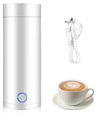 Reise-Wasserkocher 400 ml, 3-in-1, Edelstahl, automatische Abschaltung