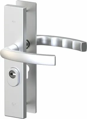 Produktbild von Schutzbeschlag Türdrücker PC92 Aluminium - Pro Stück