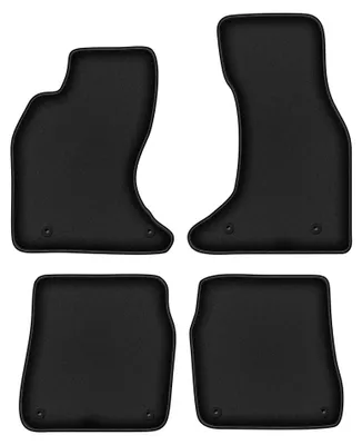 Immagine prodotto di Tappetini in moquette per Audi A6 C5 4.2L 1997-2004 (berlina/station wagon) – set 4 pezzi, neri, su misura – Wielganizator DURBAN
