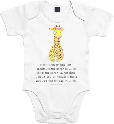Produktbild von Mr. & Mrs. Panda overall baby Nasenbär 3. - 6. Monat - Heather Grey - Geschenk, Rüsselbär, babykleidung body, Babybody, Strampler, Lustige Sprüche, Bär, Babystrampler