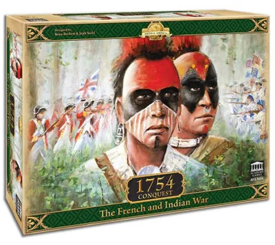 Zdjęcie produktu dla 1754 Conquest The French and Indian War - Brettspiel - Wydanie ENG