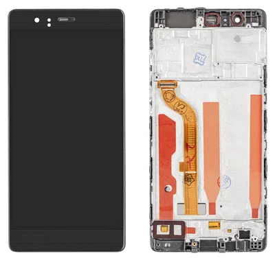 Produktbild von Huawei P9 Display schwarz (mit Rahmen)