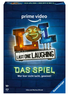 Produktbild von Ravensburger 27524 - Last One Laughing - Das Partyspiel zur Amazon Prime Video Show für 3-8 Spieler ab 14 Jahren