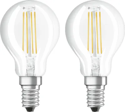 Produktbild von Osram Retrofit Classic P, 4 W, E14, 470 lm, 15000 h, Warmweiß