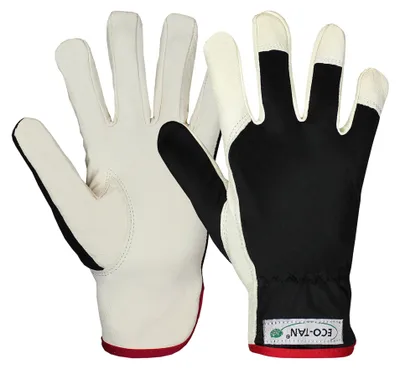 Produktbild von Hase Montagehandschuhe Driver Eco-Tan Größe 8, Ziegennappaleder 10 Stk