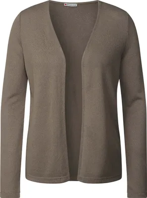 Produktbild von Street One Cardigan 'Style Nette', A322908, stone brown, Gr. 38