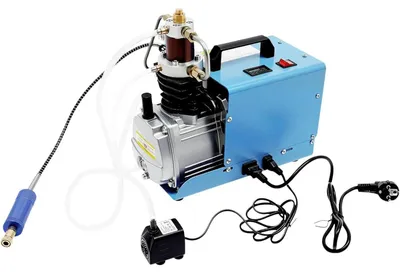 Image de Compresseur d'air - Compresseur submersible PCP - 300 bars - 1 800 W - 49 l/min (13 gal/min) - Électrique - Pompe centrifuge -  CE