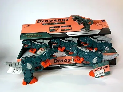 Produktbild von Dinosaurier-Wasserpistole 12 Stück/op 936-77 05549