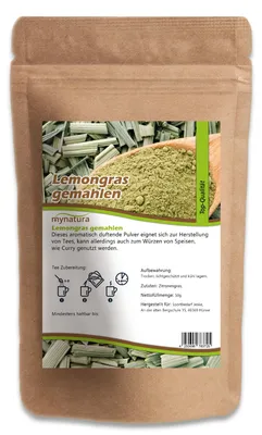 Produktbild von Mynatura Lemongras gemahlen (ab 50g) - 1000g