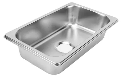 Produktbild von RV 304 Edelstahlspüle Rechteckiges Handwaschbecken mit 40 Mm Abwasserauslassboot Caravan Yachten Boote (Polierzeichnung GR‑1465)