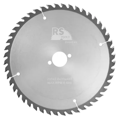 Productafbeelding van RStools HM cirkelzaag BasicLine Ø235 x 2,8 x 30 mm T=48 wisseltand