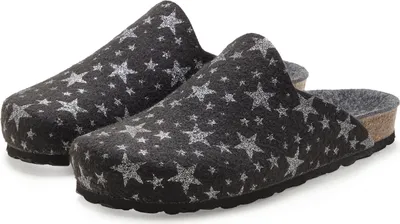 Produktbild von Vivance Dreams Pantolette Pantolette, Clog, Pantoffel, Hausschuh, schwarz Größe 37