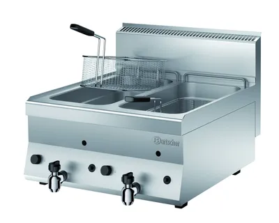 Produktbild von Bartscher Gas-Fritteuse 650, 2x8L, TG