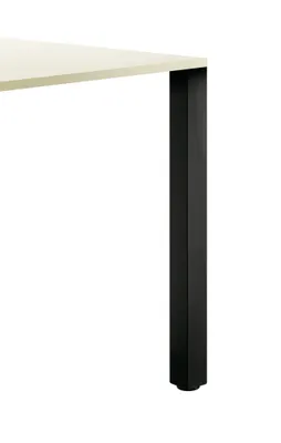 Produktbild von Quadra, Stützfuß, schwarz matt geperlt, H 705 mm