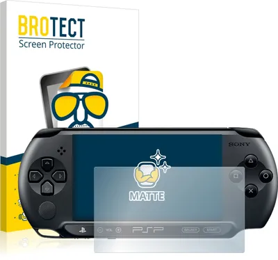Produktbild von 2x BROTECT Schutzfolie für Sony PSP 2000 Displayschutz Displayschutzfolie Folie Matt Entspiegelungsfolie