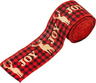 Obrázok produktu pre Vianočná stuha 5 cm x 5 m ksn85