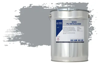 Productafbeelding van Wixx PolyurethanMetaalverf - RAL 7040 | Venstergrijs - 10L