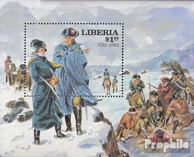 Produktbild von Briefmarken Liberia 1981 Mi Block99 (kompl.Ausg.) postfrisch Präsidenten der USA