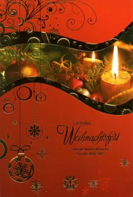 Image de Cartes de Noël bougies - 100 pièces - 6 motifs