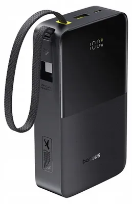 Obrázek produktu pro Baseus EnerFill Bipow2 Pro, 20000 mAh, Power Delivery 3.0, Quick Charge 3.0, 22,5 W, Černá