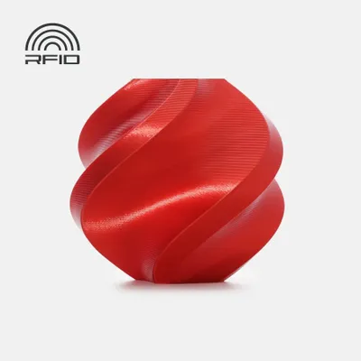 Zdjęcie produktu dla Bambu Lab PLA Silk+ Candy Red (13205), filament, 1.75 mm, 1 kg